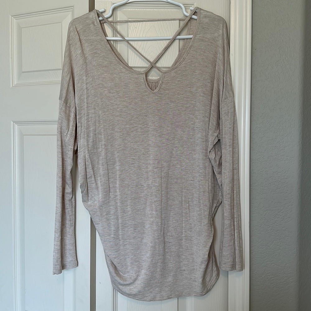 Beige Blouse